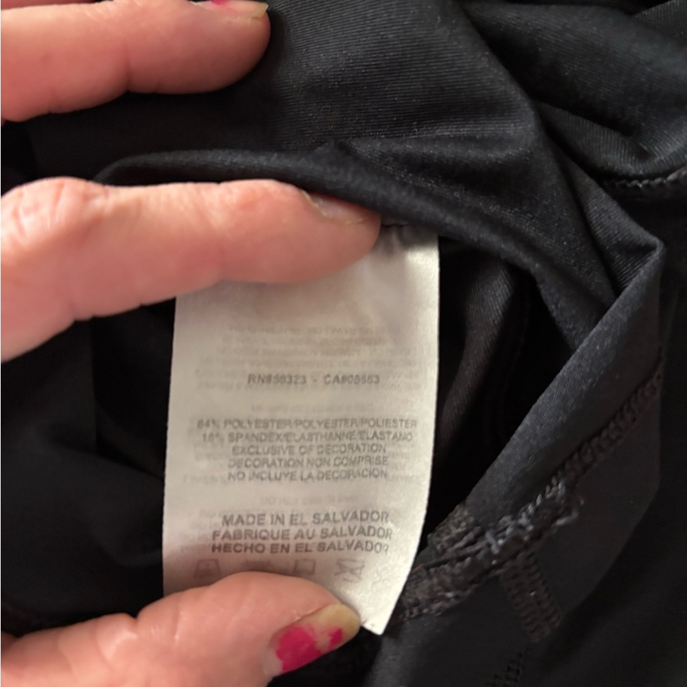 Nike Pro Athletics Black Short Sleeve Women's Tee - Picture 5 of 5